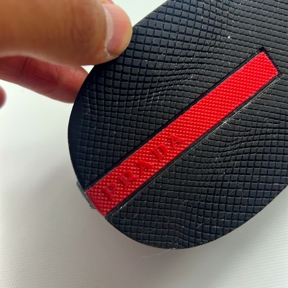 Prada Sport Saint Tropez Embroidered Canvas Espadrilles - Picture 9 of 13